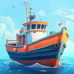Idle Fish 2 Fishing Tycoon app icon